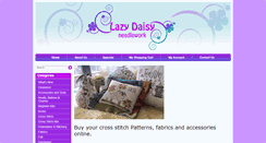 Desktop Screenshot of lazydaisyneedlework.com.au